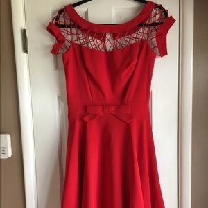 Vintage full skirt dress